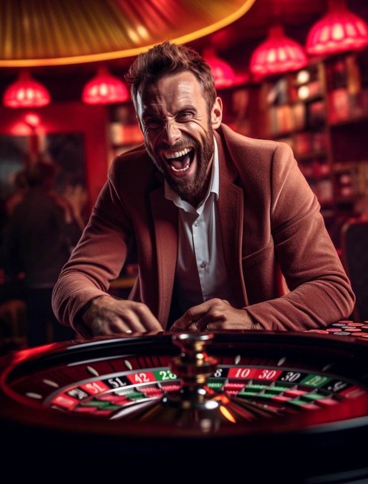 Aplikasi mobile tabletop menampilkan kasino langsung blackjack dan roulette di layar smartphone